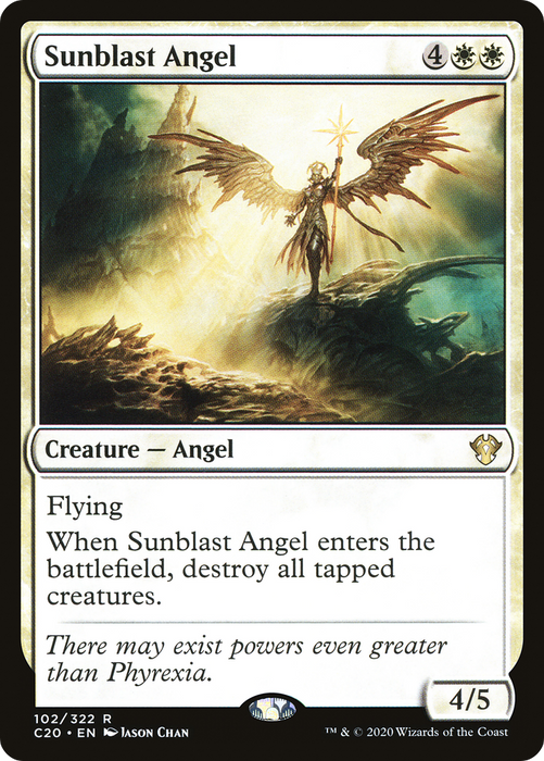 Sunblast Angel (C20-102) - rare