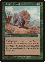 Clear the Land (MMQ-235) - rare - Foil