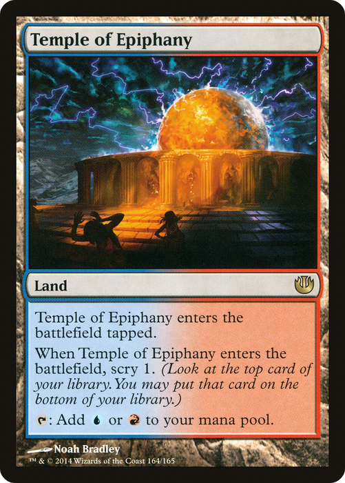 Temple of Epiphany (JOU-164) - rare - Foil