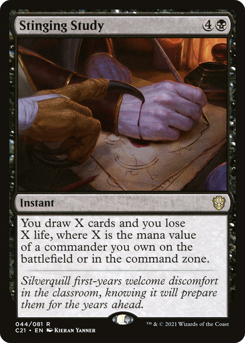 Stinging Study (C21-044) - rare