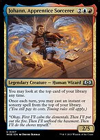 Johann, Apprentice Sorcerer (WOE-207) - uncommon