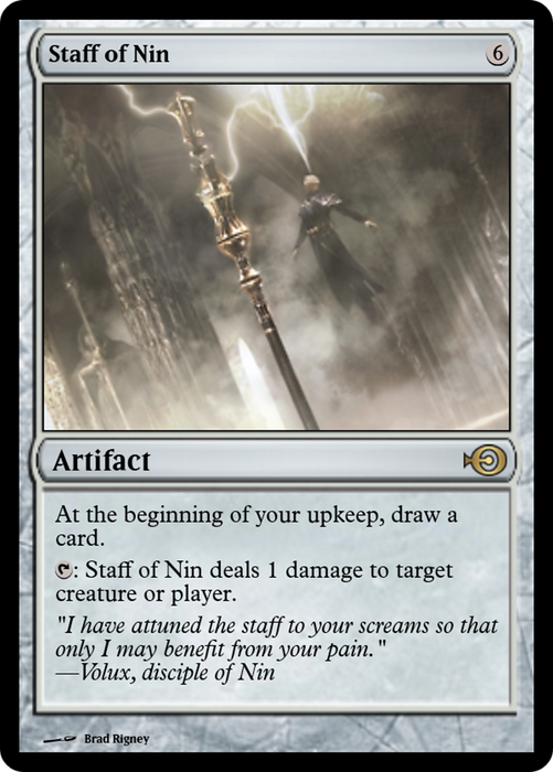 Staff of Nin (PRM-45213) - rare - Foil