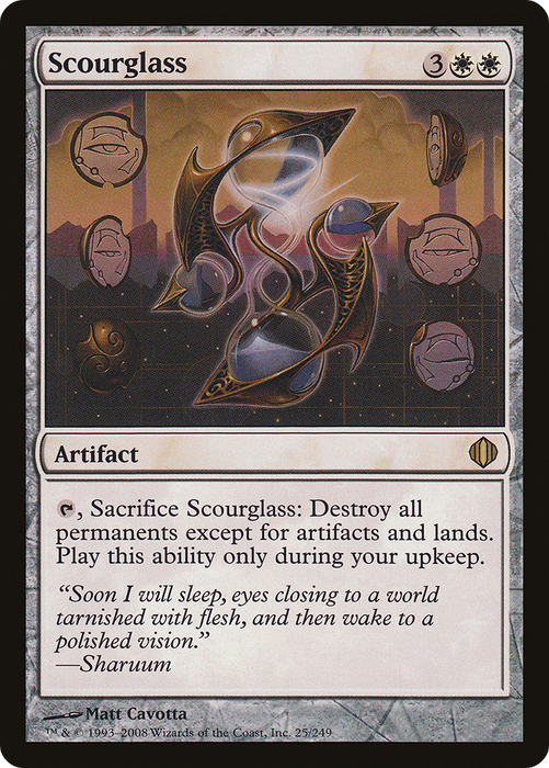 Scourglass (ALA-025) - rare - Foil