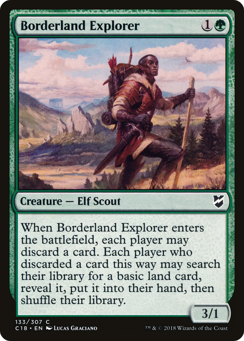 Borderland Explorer (C18-133) - common