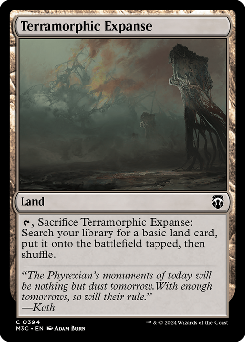 Terramorphic Expanse (M3C-394) - common - Foil