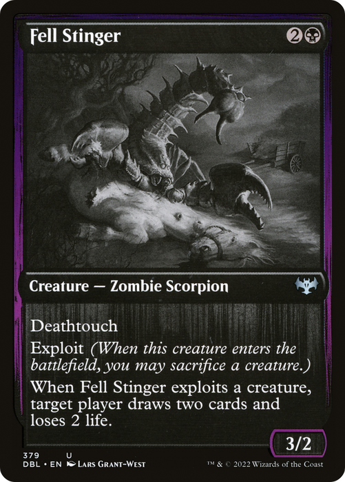 Fell Stinger (DBL-379) - uncommon - Foil