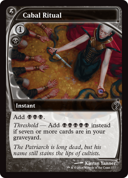 Cabal Ritual (MB2-177) - common - Foil