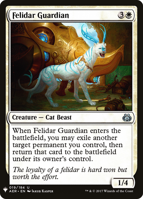 Felidar Guardian (LIST-AER-19) - uncommon