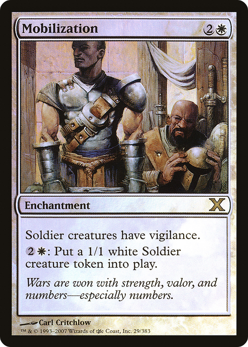 Mobilization (10E-29★) - rare - Foil