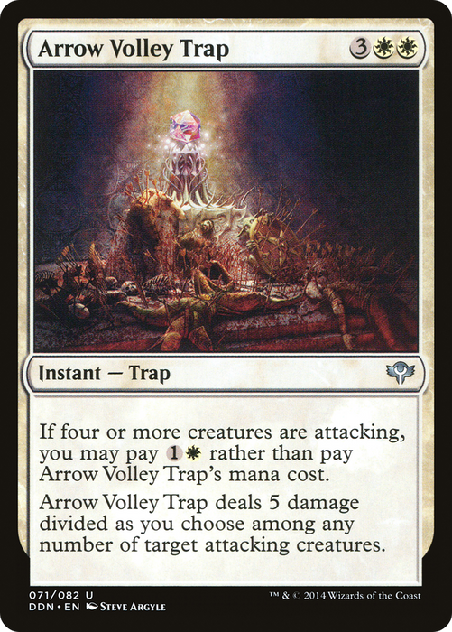 Arrow Volley Trap (DDN-071) - uncommon