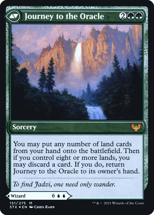 Jadzi, Oracle of Arcavios // Journey to the Oracle (PRE-151S) - mythic - Foil