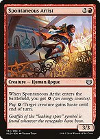 Spontaneous Artist (KLD-134) - common