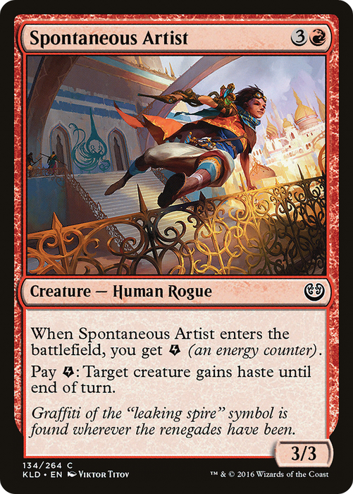 Spontaneous Artist (KLD-134) - common - Foil