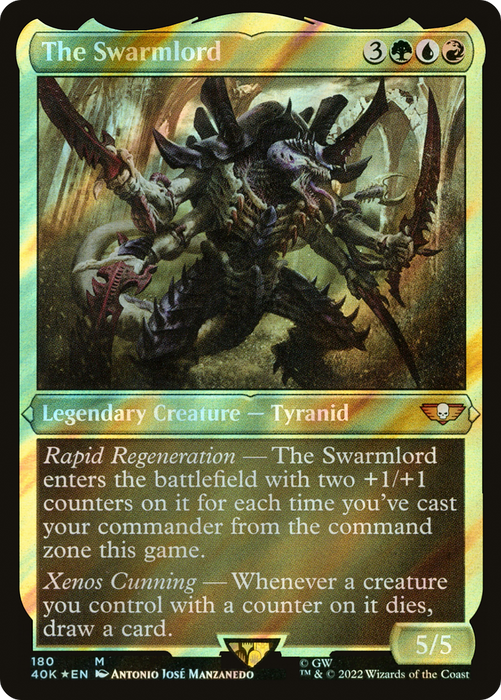 The Swarmlord (40K-180) - mythic - Foil