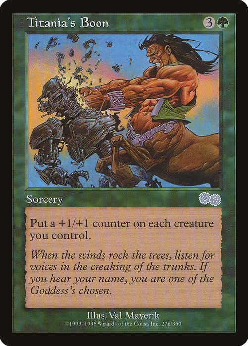 Titania's Boon (USG-276) - uncommon