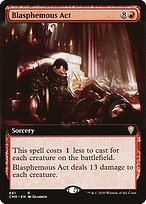 Blasphemous Act (CMR-661) - rare: (Extended Art)