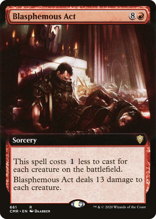Blasphemous Act (CMR-661) - rare: (Extended Art)