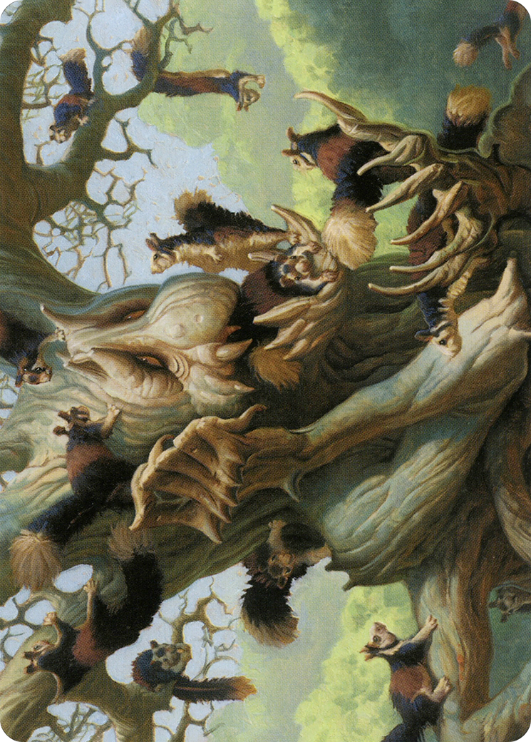Scurry Oak // Scurry Oak (AMH2-040) - common (Borderless) - Foil