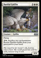 Dutiful Griffin (WOE-011) - uncommon