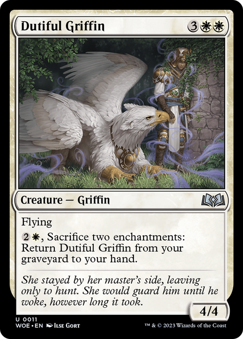 Dutiful Griffin (WOE-011) - uncommon