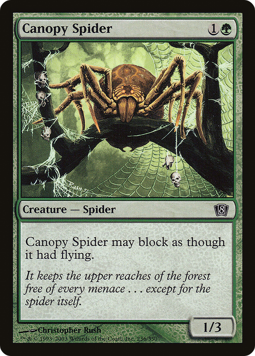 Canopy Spider (8ED-236★) - common - Foil