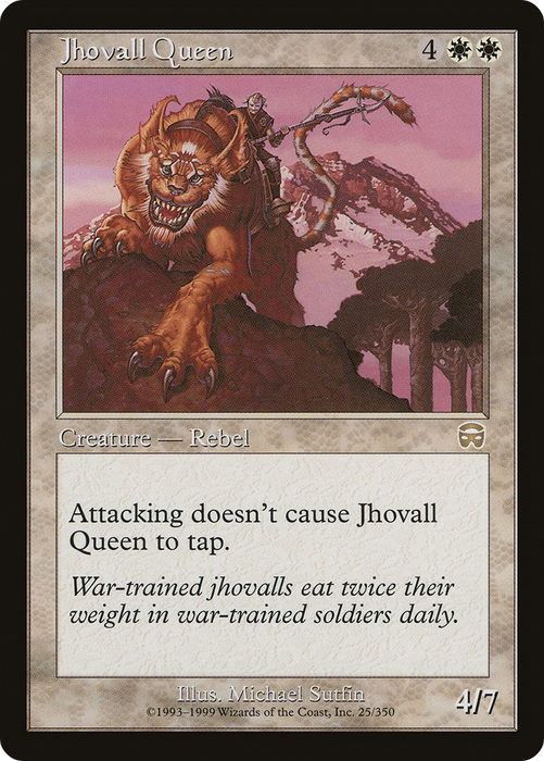Jhovall Queen (MMQ-025) - rare