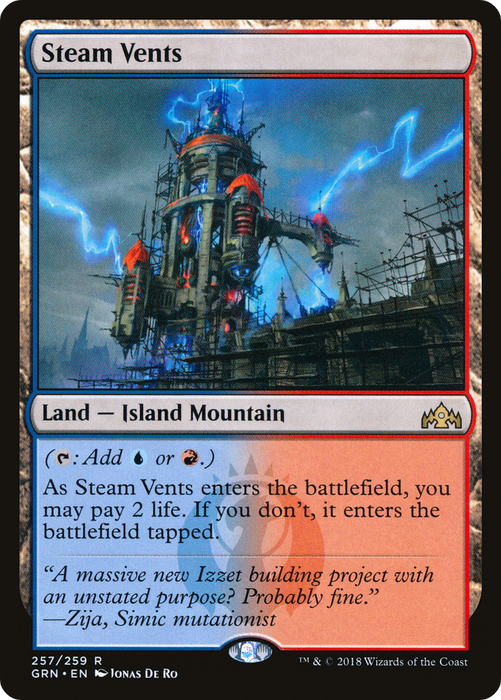 Steam Vents (GRN-257) - rare