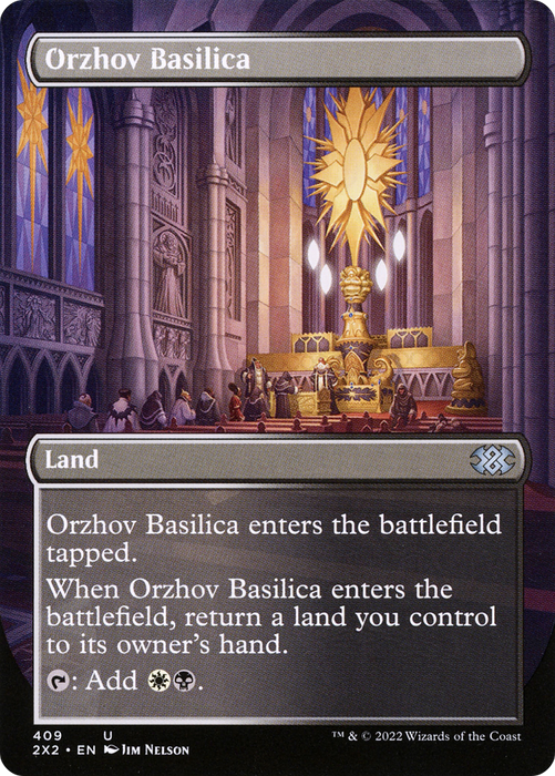 Orzhov Basilica (2X2-409) - uncommon (Borderless)