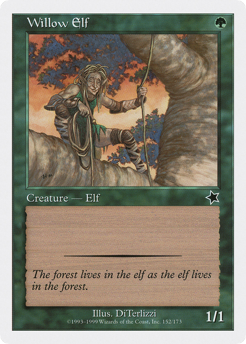 Willow Elf (S99-152) - common
