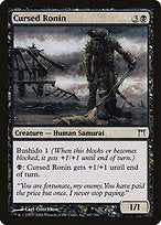 Cursed Ronin (CHK-107) - common