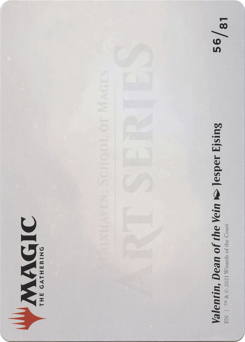 Valentin, Dean of the Vein // Valentin, Dean of the Vein (ASTX-056) - common (Borderless)