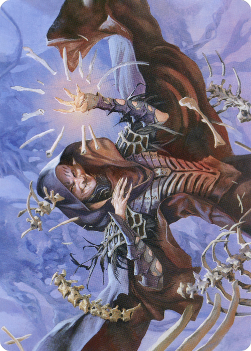 Valentin, Dean of the Vein // Valentin, Dean of the Vein (ASTX-056) - common (Borderless) - Foil