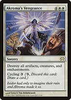 Akroma's Vengeance (HOP-001) - rare