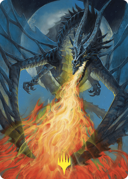 Balefire Dragon // Balefire Dragon (ACMM-065) - common (Borderless) - Foil