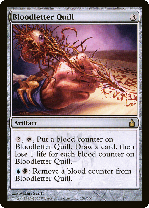 Bloodletter Quill (RAV-254) - rare - Foil