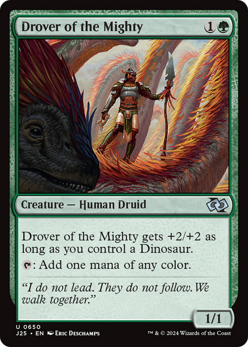 Drover of the Mighty (J25-650) - uncommon