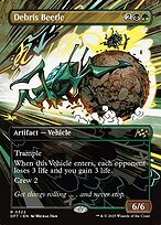 Debris Beetle (DFT-322) - rare (Borderless)