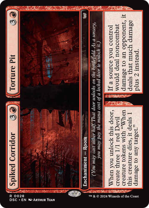 Spiked Corridor // Torture Pit (DSC-028) - rare