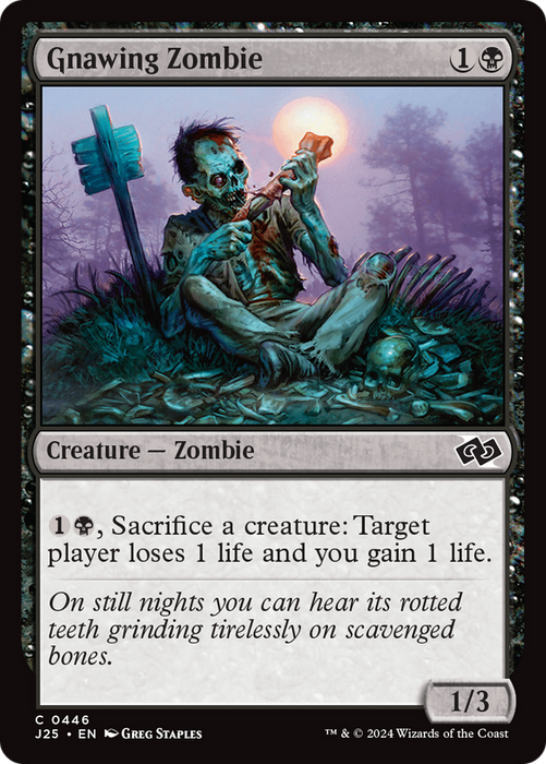 Gnawing Zombie (J25-446) - common
