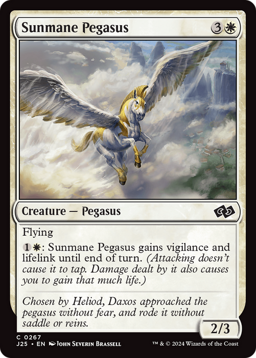 Sunmane Pegasus (J25-267) - common
