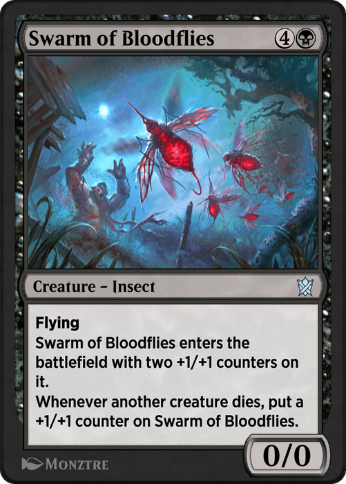 Swarm of Bloodflies (KTK-92Y) - uncommon