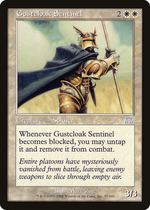 Gustcloak Sentinel (ONS-037) - uncommon - Foil