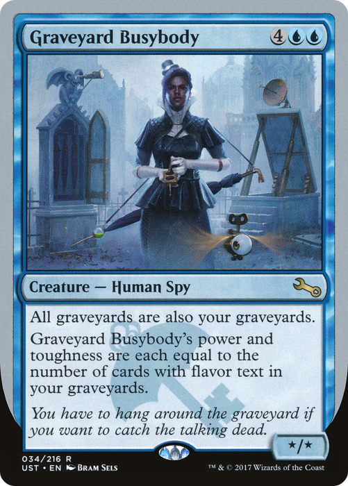 Graveyard Busybody (UST-034) - rare