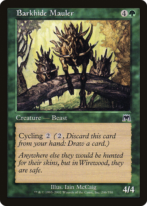 Barkhide Mauler (ONS-246) - common - Foil