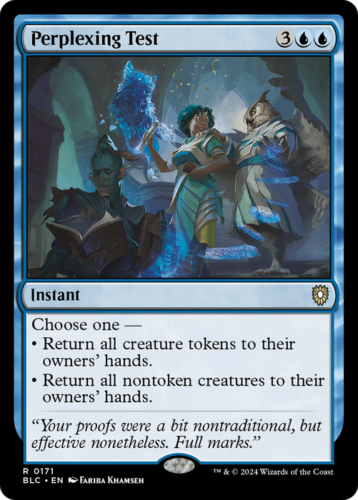 Perplexing Test (BLC-171) - rare