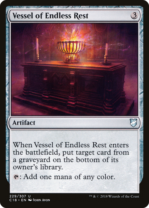 Vessel of Endless Rest (C18-229) - uncommon