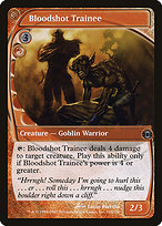 Bloodshot Trainee (FUT-110) - uncommon - Foil