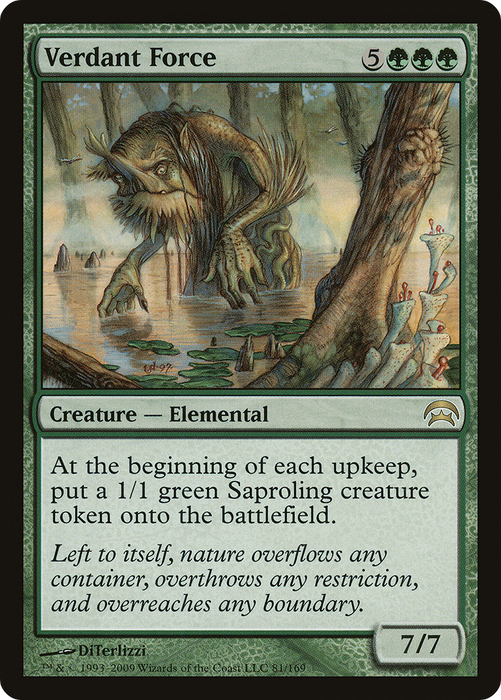 Verdant Force (HOP-081) - rare