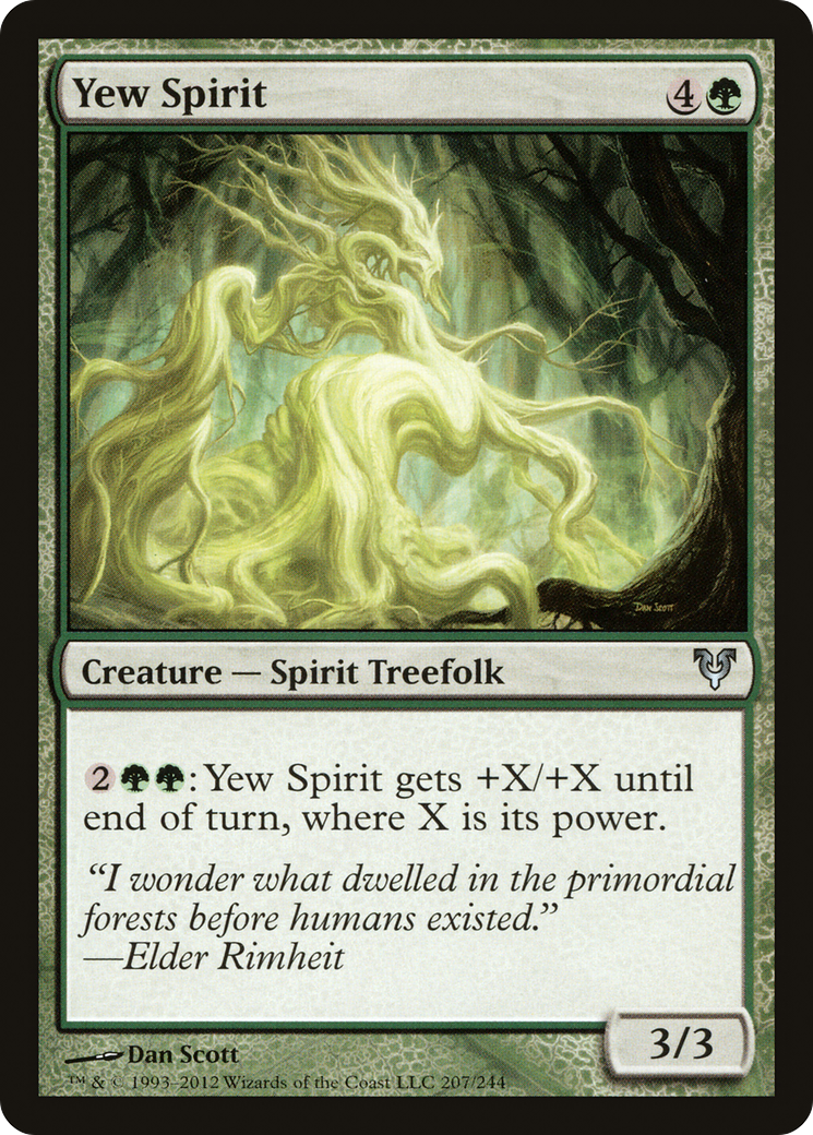Yew Spirit (AVR-207) - uncommon