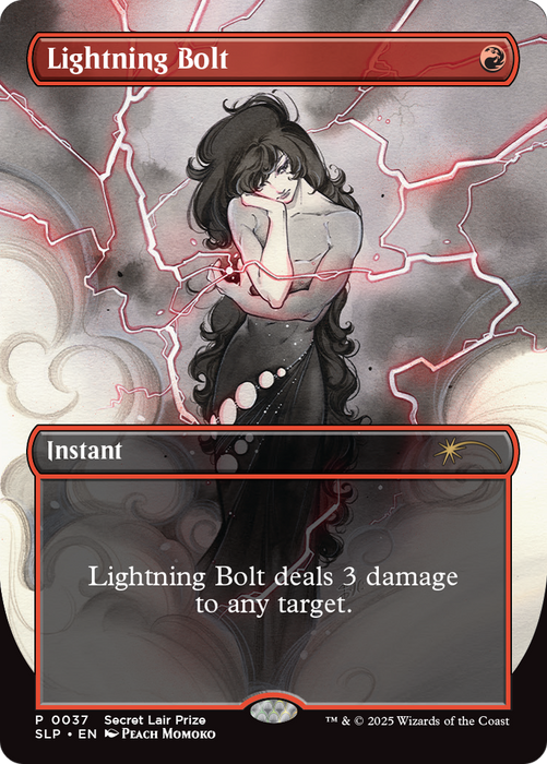 Lightning Bolt (SLP-037) - rare - Foil